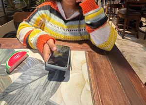 Striped Knit Sweater