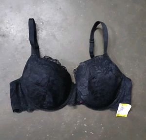 Women's Black Lace Bra