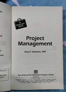 Project Management Book by Gary R. Heerkens