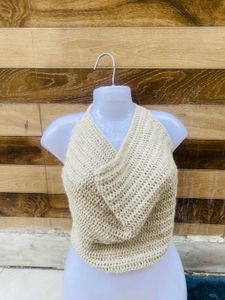 Boho Crochet Halter Neck Top