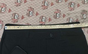 Striped Wide Leg Trousers