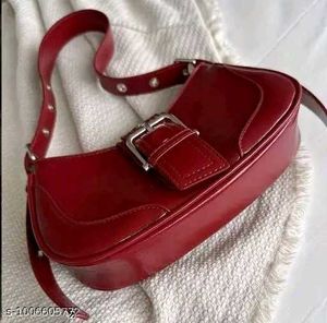 Chic Black Patent Shoulder Bag