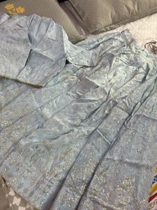 Elegant Blue Lehenga Choli Set