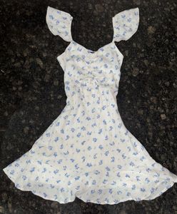 Cute Floral Mini Coquette summer Dress
