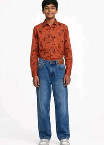 Boys' Casual Shirt Set