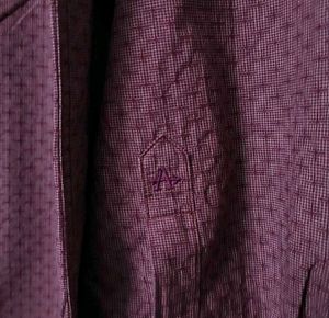 Arrow Men's Burgundy Printed Formal Shirt