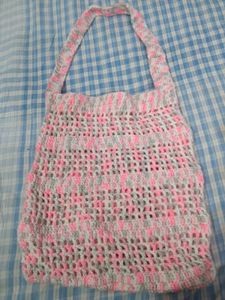 Crocheted Tote Bag