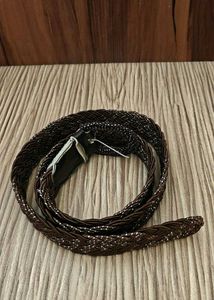 Striped Canvas Belt