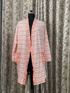 Comfortable Striped Robe