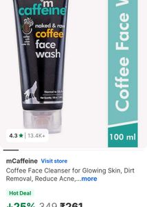 Mcaffeine Coffee Face Wash