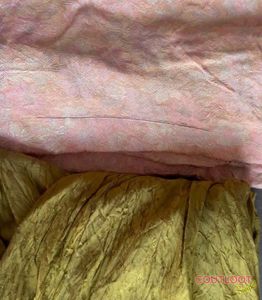 jacquard material Pink Embroidered kurta Set