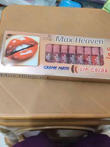 Max Heaven Creme Matte Lip Color Set