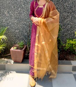 Elegant Kurta Set with Dupatta