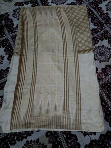 Branded Crepe &amp;cotton Silk Saree