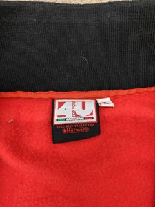 Red &amp; White Track Jacket