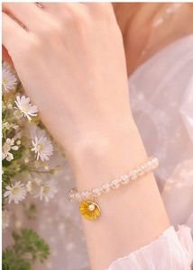 Beaded Bracelets with Shell Charm