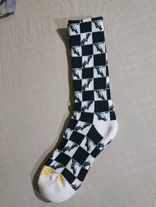 3 Chrome Hearts Checkerboard Socks Large