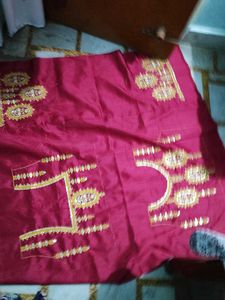 Embroidered blouse piece