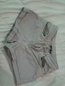 Cute Rolled Hem Denim Shorts