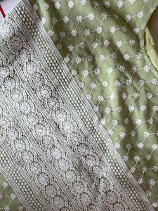 Light Green Chikankari Kurta