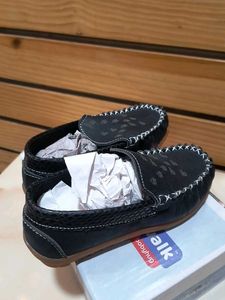 Boys Black Casual Loafers