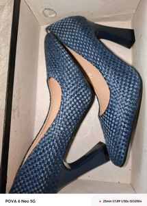 Stylish Blue Heels