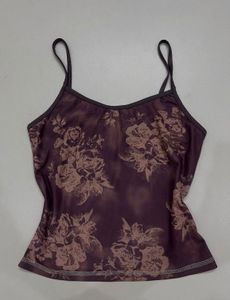 Vintage Floral Camisole Top
