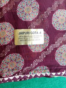 Jaipuri Gota Saree