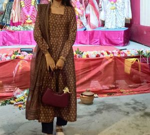 Gosriki printed Kurta Set with Dupatta