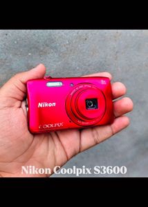 ✨ Nikon Coolpix S3600 Digital Camera
