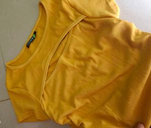 Neck Cutout Top