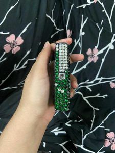Sparkling Green Rhinestone Canon ixus 160