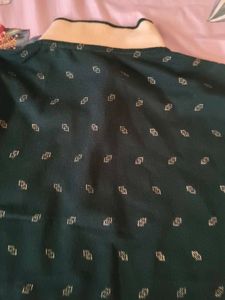 Boys's Green Printed Polo T-Shirt