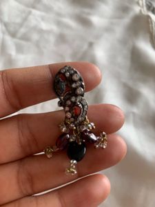 Hyderabadi semi Precious Stones Earrings