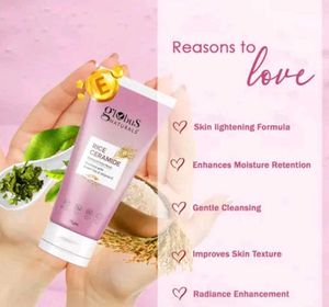 Globus Naturals Rice Ceramide Face Wash