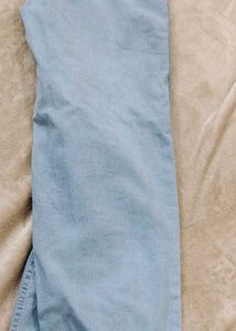 Light Wash Wide Leg Jeans