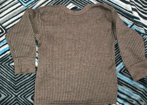Cozy Striped Thermal Top