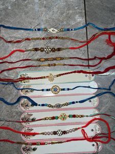 Assorted Rakhi Bracelets for Raksha Bandhan set of