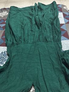 Emerald Green Embroidered Kurta