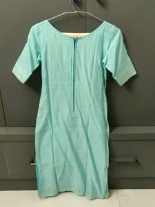 Sky Blue Kurta Set with Embellishments💙✨🎆