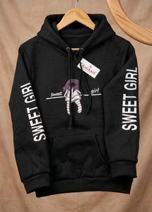 Cute Black "Sweet Girl" Hoodie