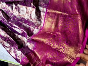 South Traditional Kanjeevaram One Gram Gold Gown