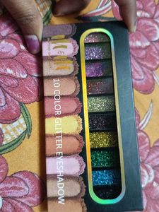 10 Color Glitter Eyeshadow Palette