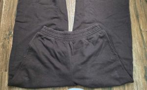 H&amp;M brown baggy sweatpants