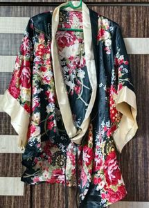 Floral Kimono Robe
