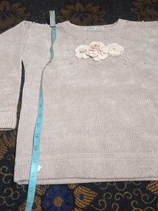 Cute Flower Sweater