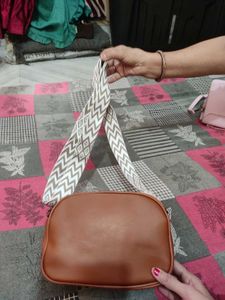 Stylish Brown Crossbody Bag