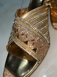 Heavy Work Golden Heels