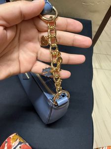 Authentic Guess Blue Shoulder Bag