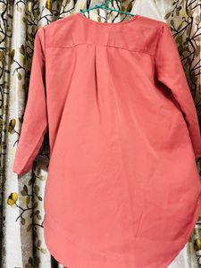 Forever Peach Pink Women’s Top SizeS